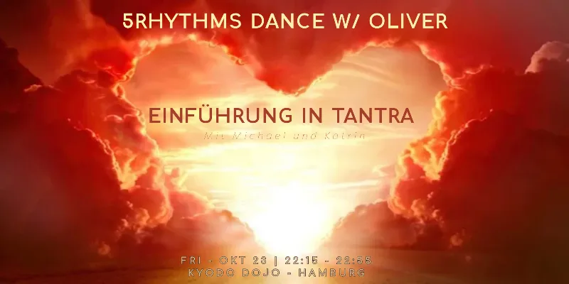 Veranstaltungsbild: 5Rhythms Dance with Oliver: Einführung in Tantra mit Michael & Katrin | kostenfrei