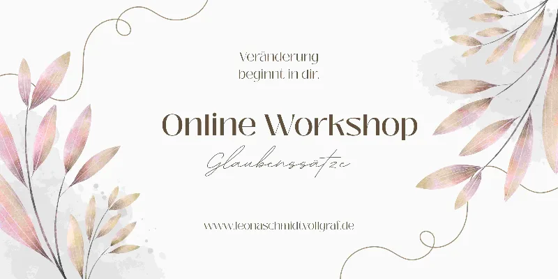 Veranstaltungsbild: Innere Klarheit - Glaubenssätze Verstehen. Verändern.