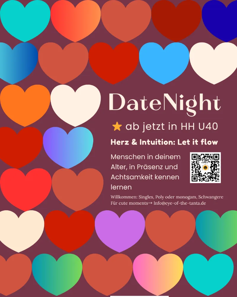 Veranstaltungsbild: U40 Date Night  · Tantra-Kennenlernen für Menschen unter 40 · Hamburg