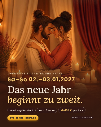 Veranstaltungsbild: Für Paare & Duo's: Tantra Wochenende HH zum Start in 2027